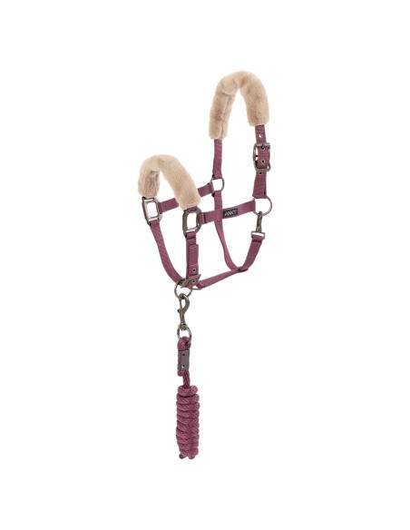 ANKY® Halter and Lead Check Velvet ATH25002