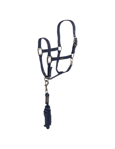 ANKY® Halter and Lead Check Velvet ATH25002